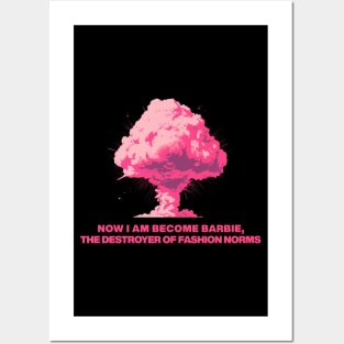 Barbie x Oppenheimer 2023 | BARBENHEIMER Posters and Art